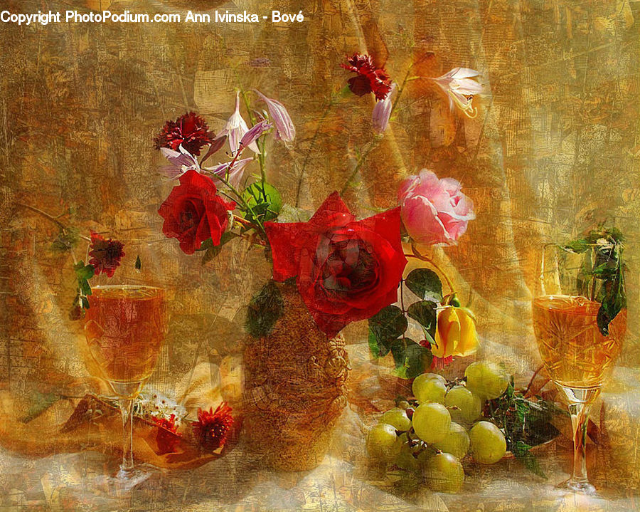 Collage, Poster, Art, Modern Art, Paper, Plant, Glass