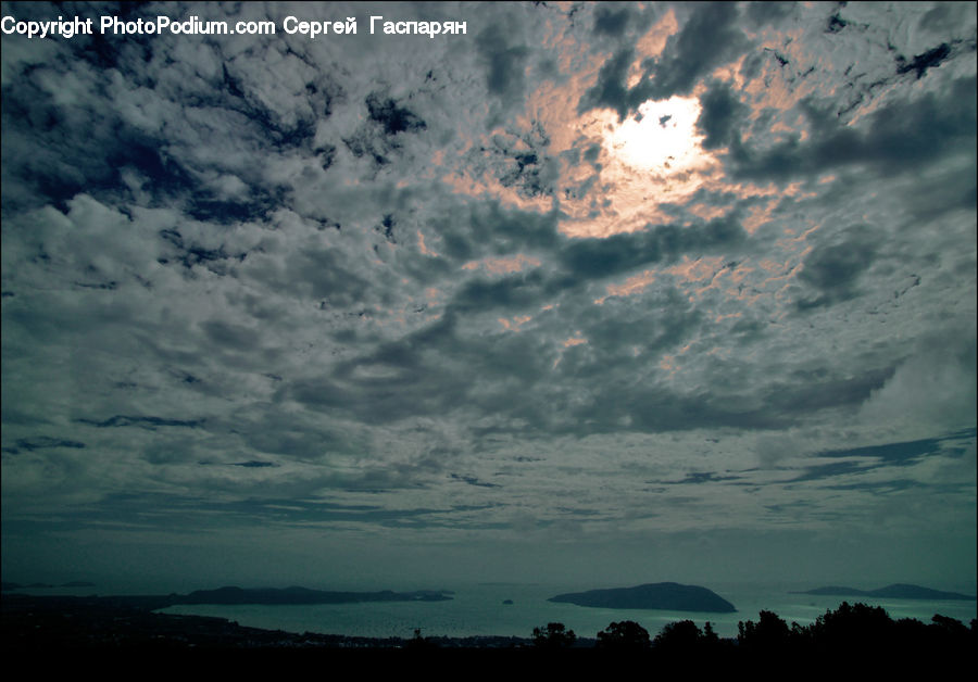 Azure Sky, Cloud, Outdoors, Sky, Cumulus, Landscape, Nature