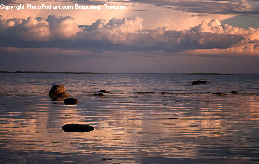 Azure Sky, Cloud, Outdoors, Sky, Cumulus, Ocean, Sea