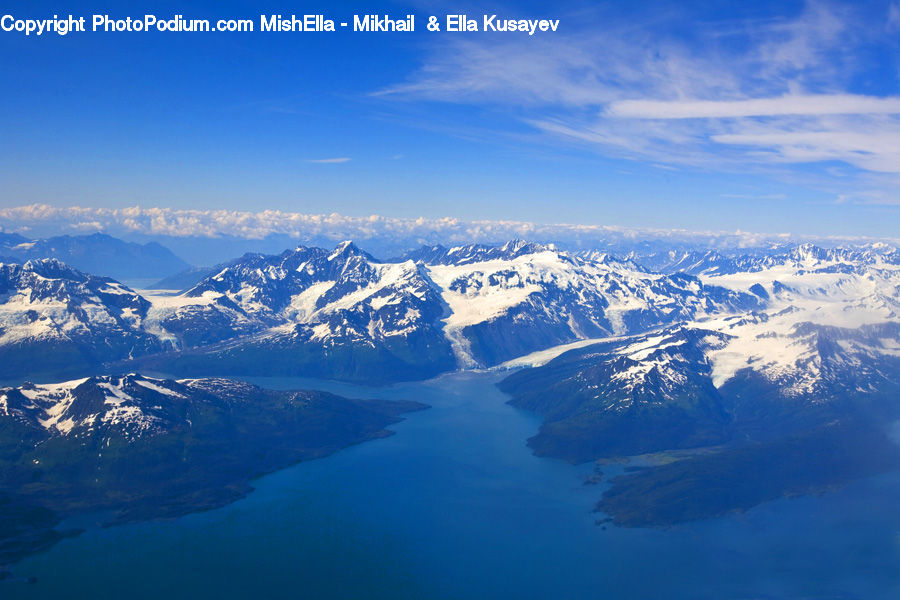 Arctic, Glacier, Ice, Mountain, Outdoors, Snow, Mountain Range