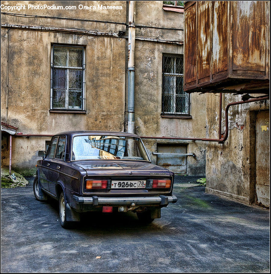 Car, Jeep, Vehicle, Automobile, Coupe, Sports Car, Fence