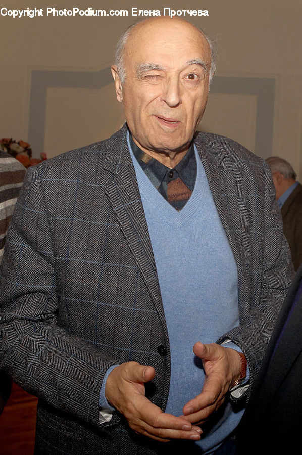 People, Person, Human, Cardigan, Clothing, Sweater, Overcoat