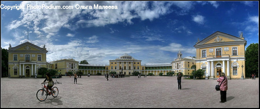 Architecture, Downtown, Plaza, Town Square, Town, Building, Campus