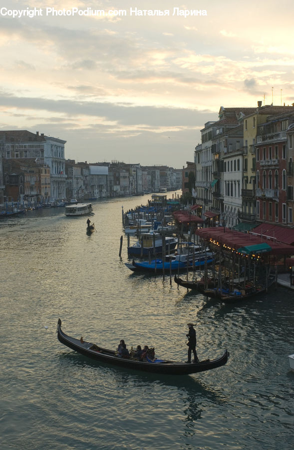 Boat, Watercraft, Gondola, Waterfront, Harbor, Port, Dock