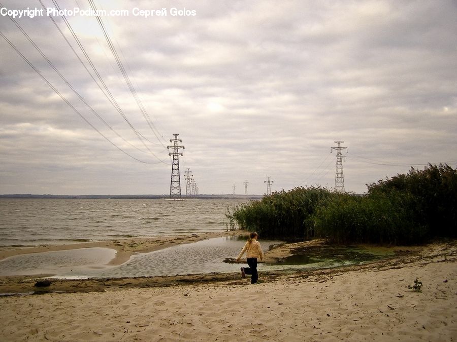 Beach, Coast, Outdoors, Sea, Water, Sand, Soil