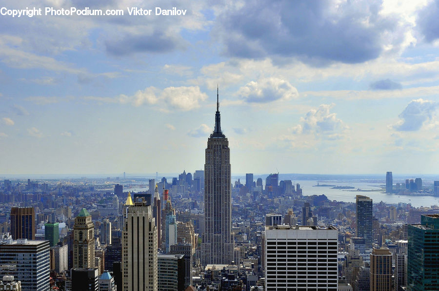 City, Downtown, Metropolis, Urban, Building, High Rise, Architecture
