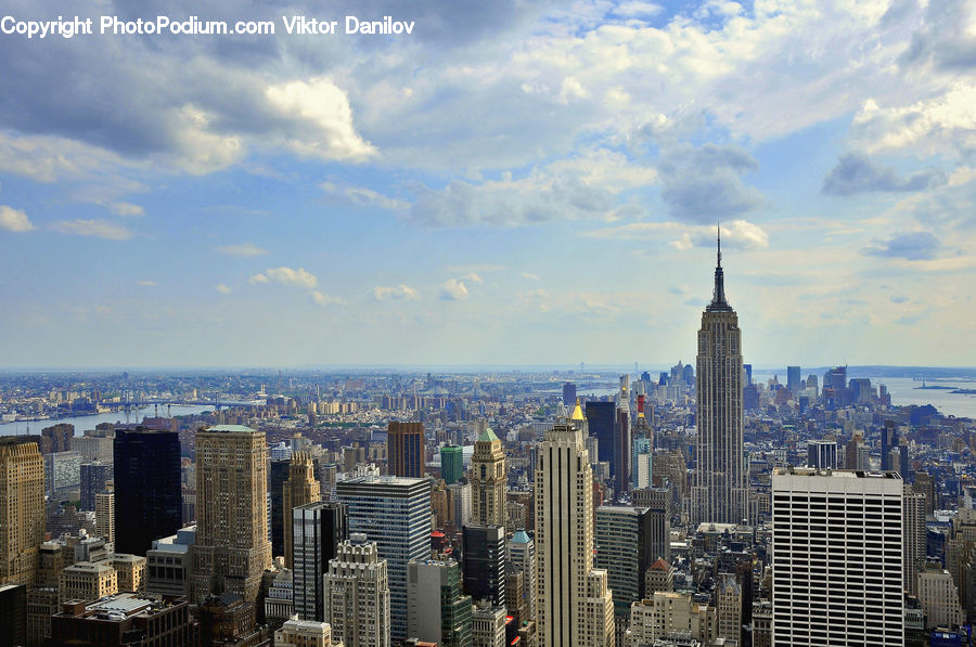City, Downtown, Metropolis, Urban, Building, High Rise, Architecture