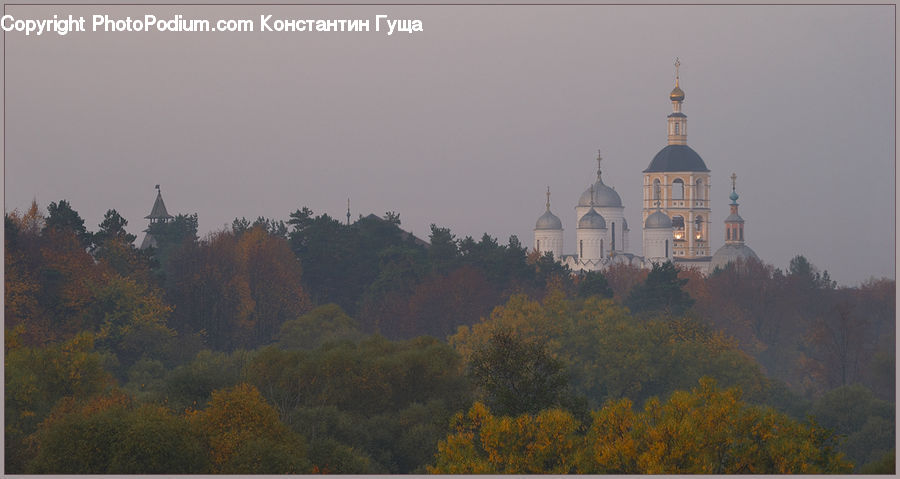Architecture, Bell Tower, Clock Tower, Tower, Dome, Housing, Monastery
