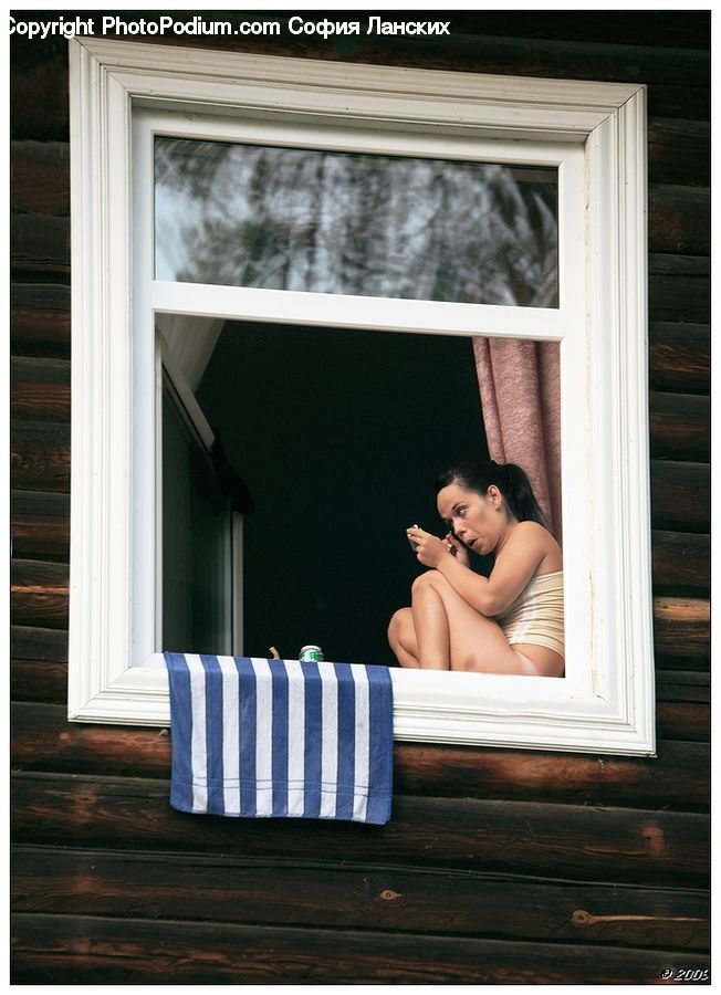 People, Person, Human, Furniture, Balcony, Chair, Woman