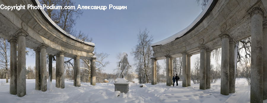 Patio, Pergola, Porch, Column, Pillar, Campus, Architecture