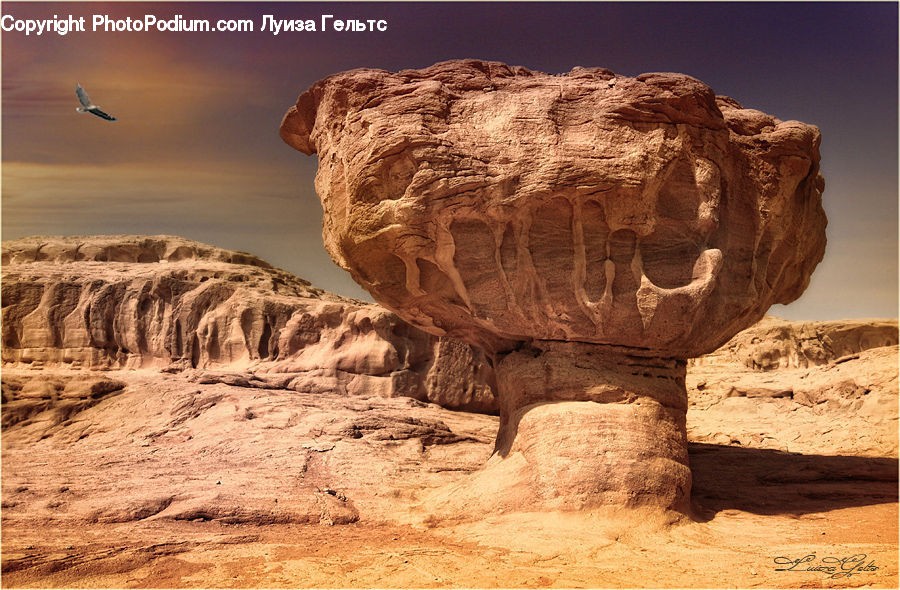Desert, Outdoors, Rock, Tomb, Canyon, Valley, Sand