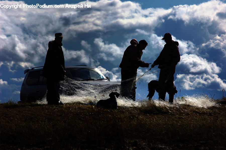 Human, People, Person, Silhouette, Outdoors, Dirt Road, Gravel