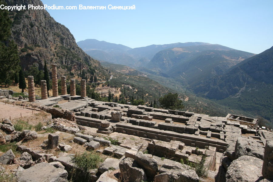 Rock, Amphitheater, Amphitheatre, Architecture, Arena, Nature, Outdoors