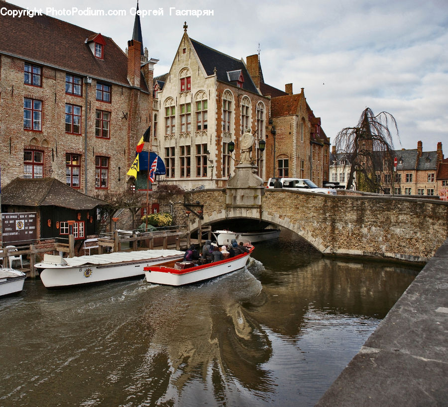 Boat, Gondola, Watercraft, Canal, Outdoors, River, Water