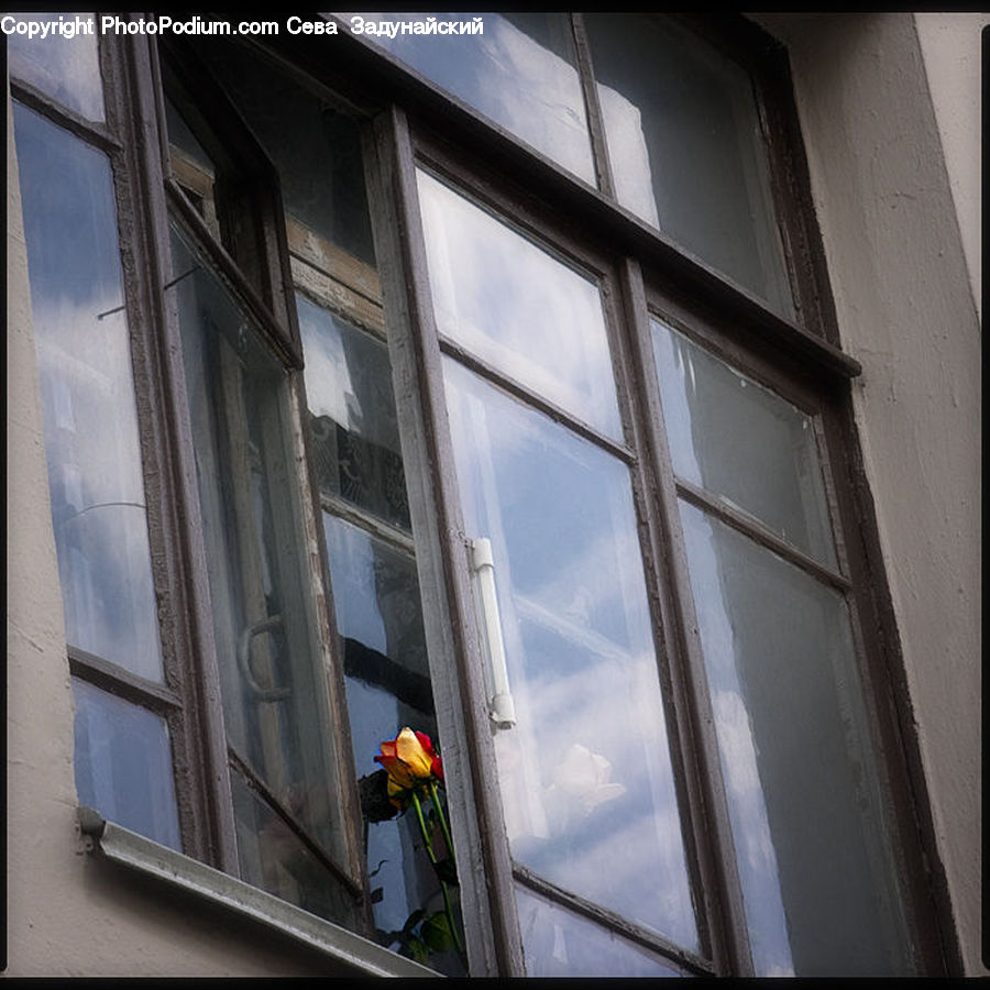 Building, Housing, Window, Corridor