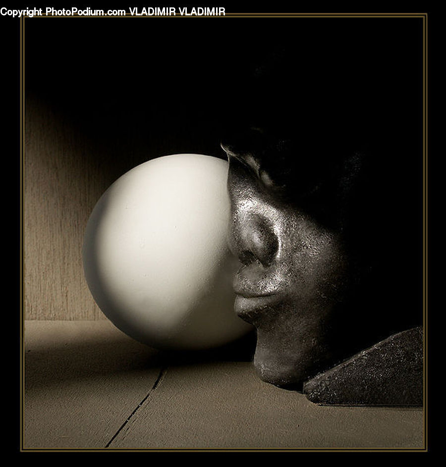 Sphere, Face, Person, Portrait