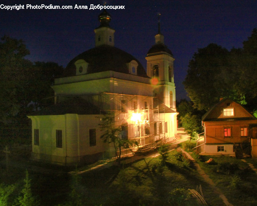 Architecture, Housing, Monastery, Building, Cottage, Bell Tower, Clock Tower