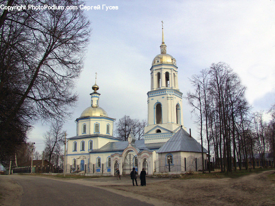 Architecture, Bell Tower, Clock Tower, Tower, Dome, Housing, Monastery