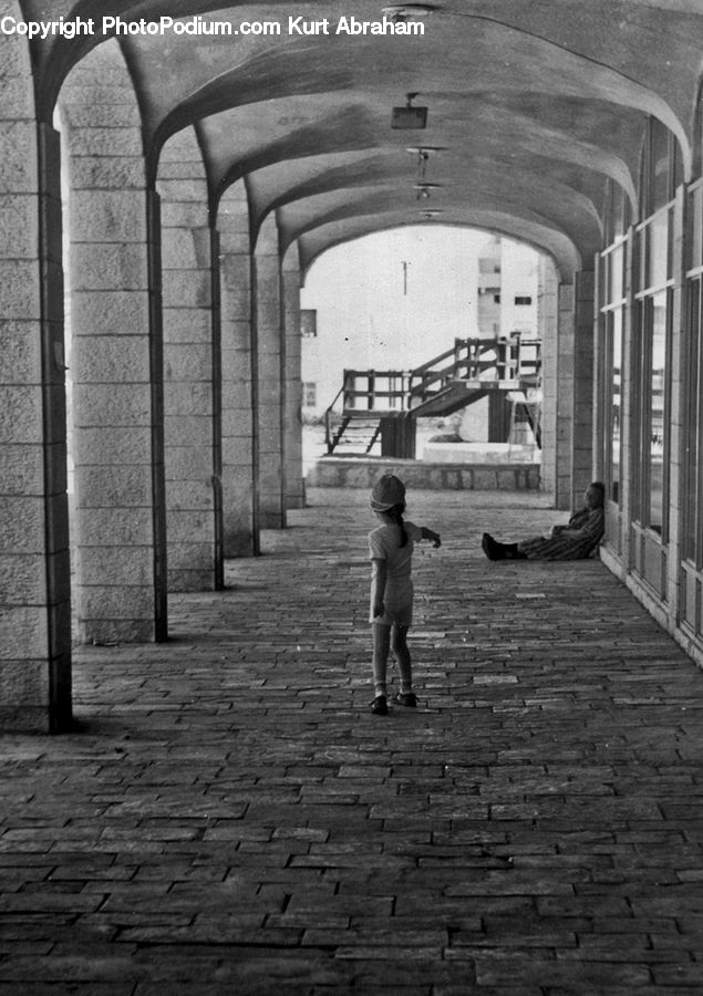 Arch, Alley, Alleyway, Road, Street, Town