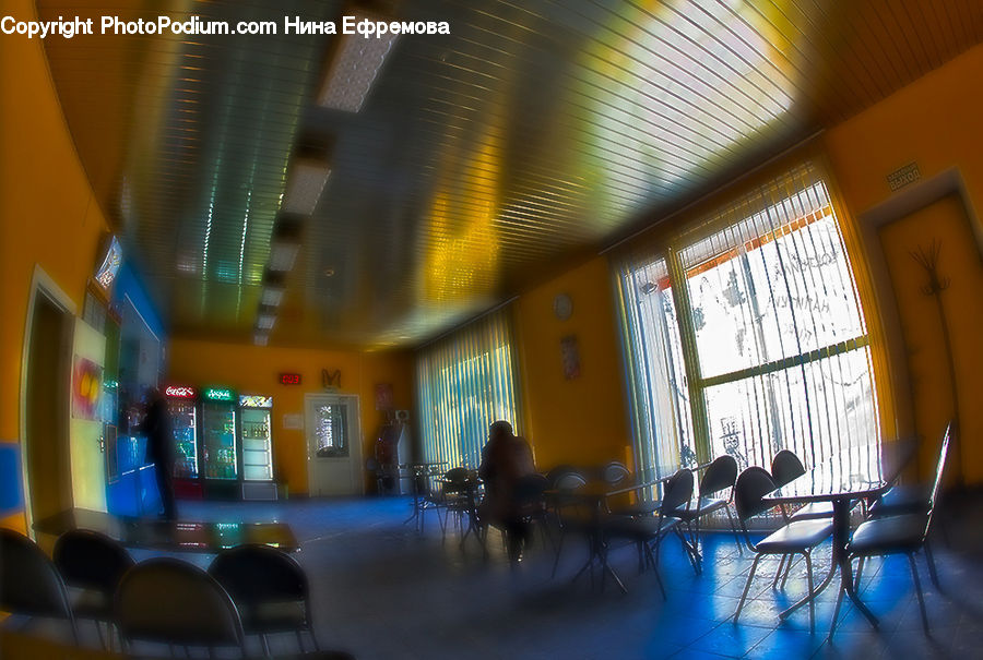 Chair, Furniture, Cafe, Cafeteria, Food Court, Dining Room, Indoors