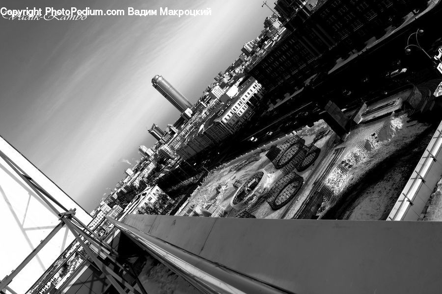 City, Downtown, Urban, Metropolis, Building, Office Building, Architecture