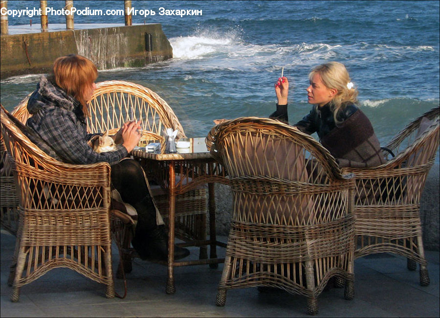 People, Person, Human, Water, Furniture, Dock, Pier