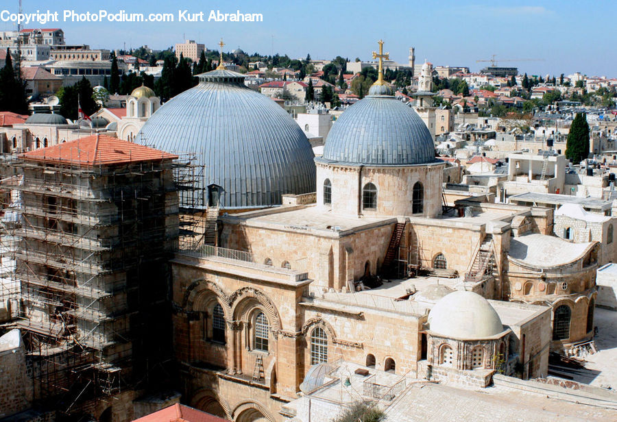 Architecture, Dome, Balcony, Housing, Monastery, Tomb, Bell Tower