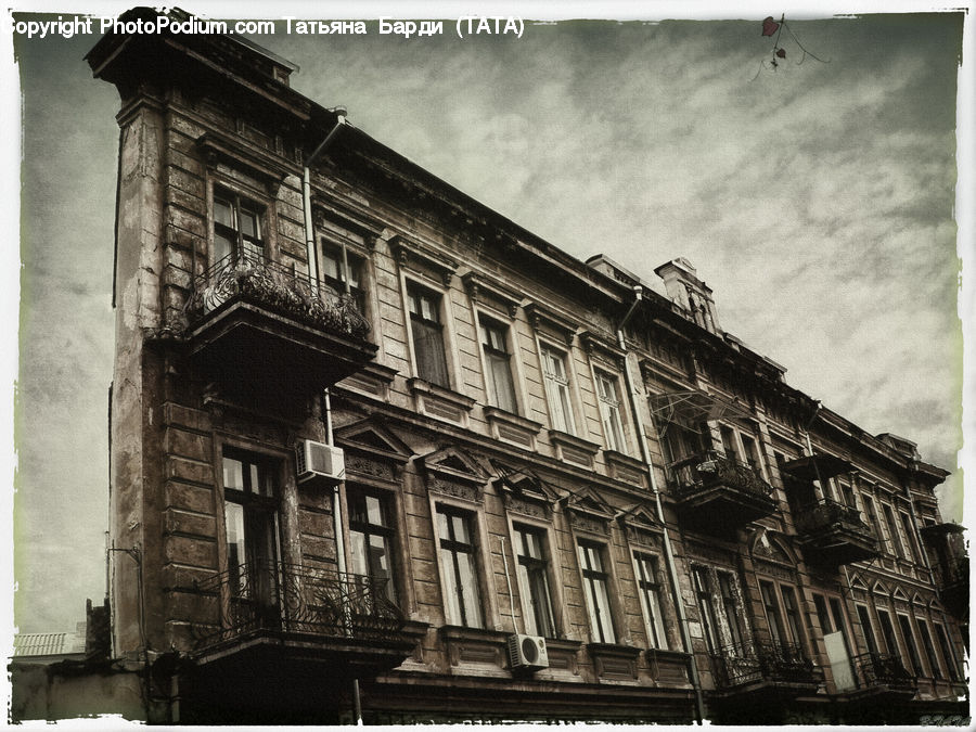Building, Downtown, Town, Apartment Building, High Rise, Architecture, Mansion