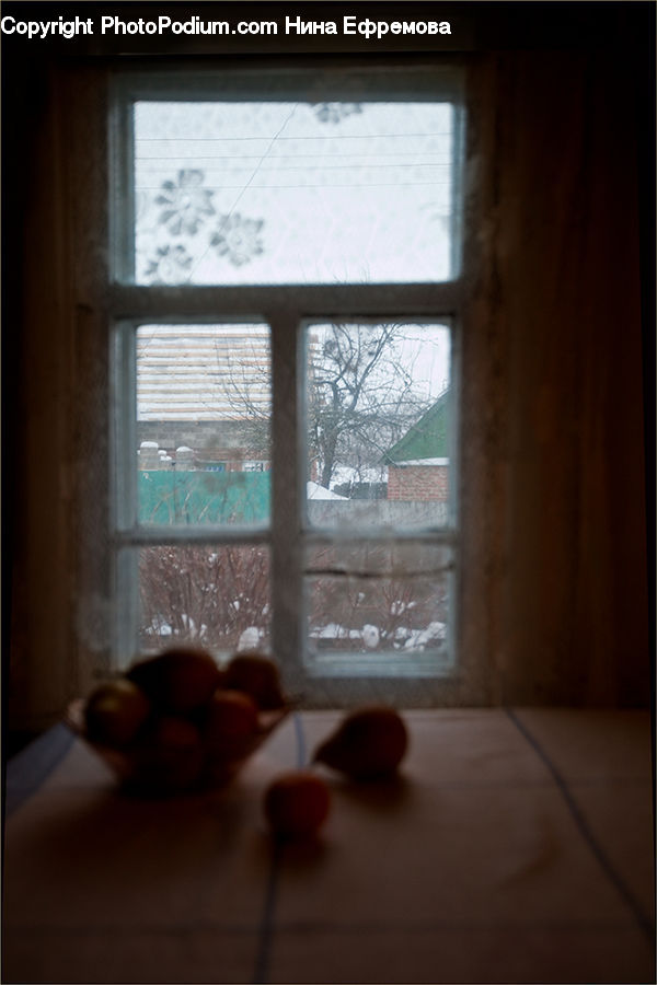 Window, Apartment, Housing, Indoors, Room, Dining Room, Bowl