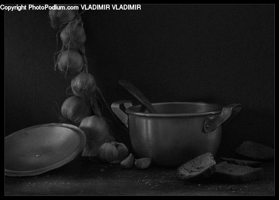 Garlic, Plant, Onion, Produce, Shallot, Vegetable, Bowl