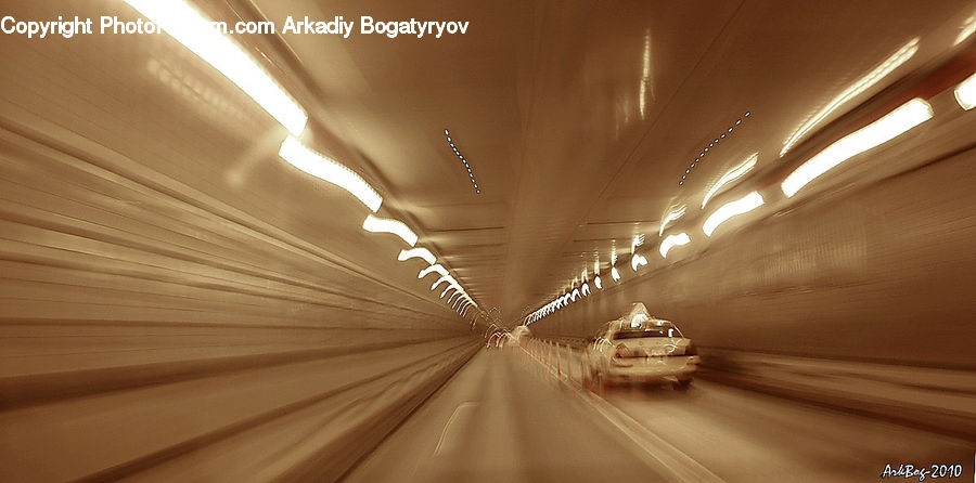 Tunnel, Dirt Road, Gravel, Road, Freeway, Army, Tank