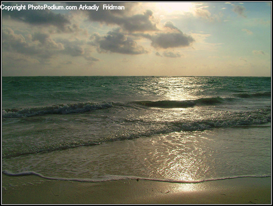 Beach, Coast, Outdoors, Sea, Water, Ocean, Azure Sky