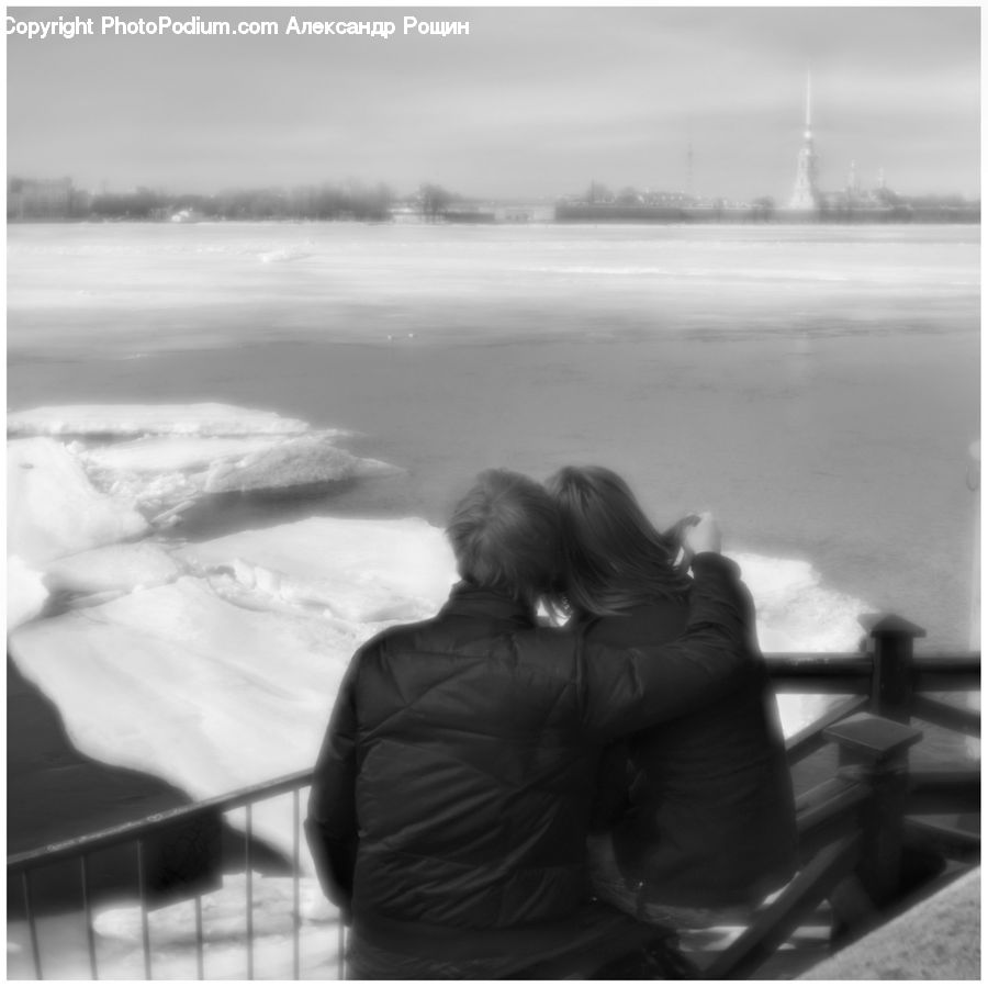 Human, People, Person, Bench, Back, Portrait
