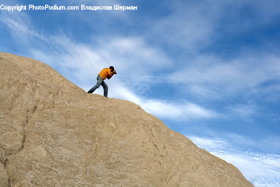 Adventure, Climbing, Outdoors, Sport, Bee Eater, Bird, Head