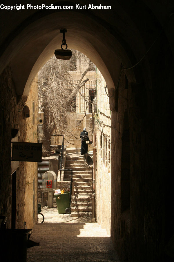 Patio, Alley, Alleyway, Road, Street, Town, Crypt