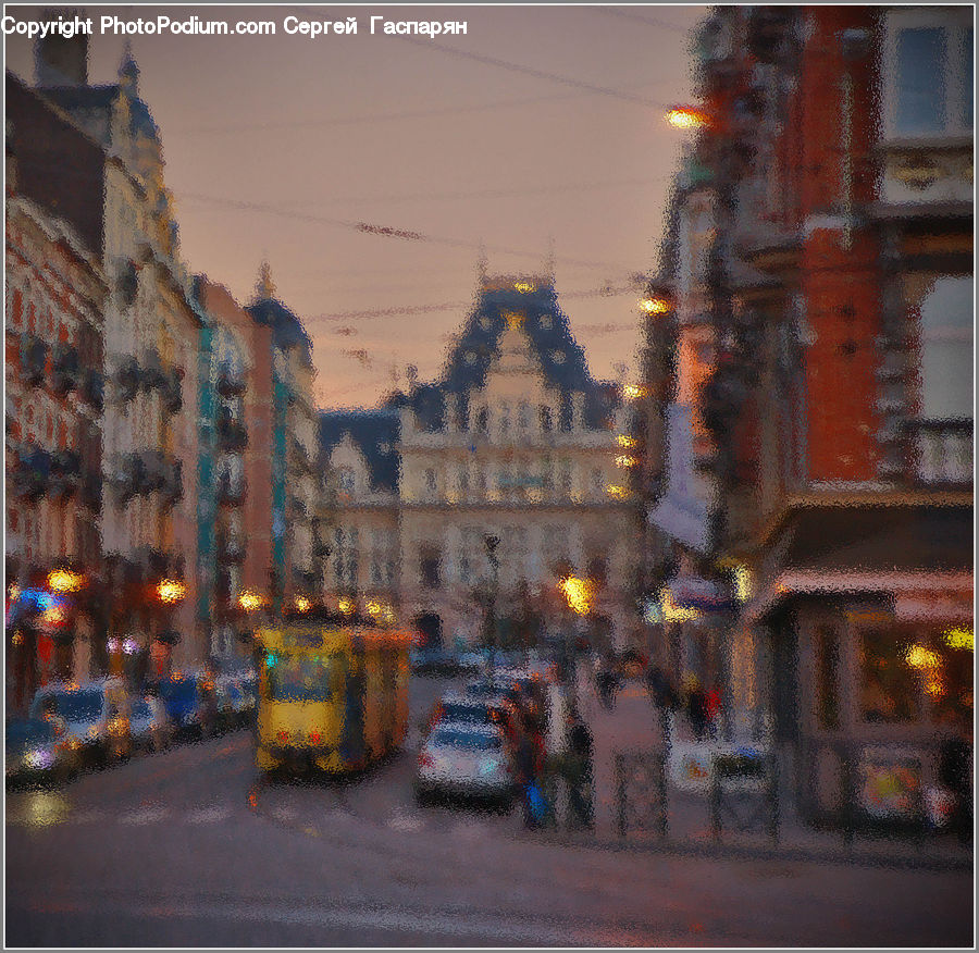 Road, Street, Town, City, Downtown, Metropolis, Urban