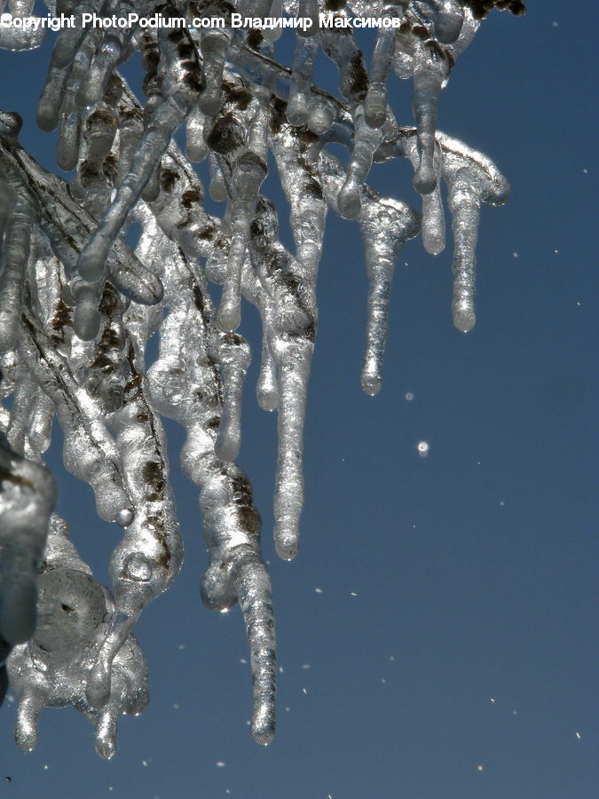 Ice, Icicle, Snow, Winter, Art, Sculpture, Statue