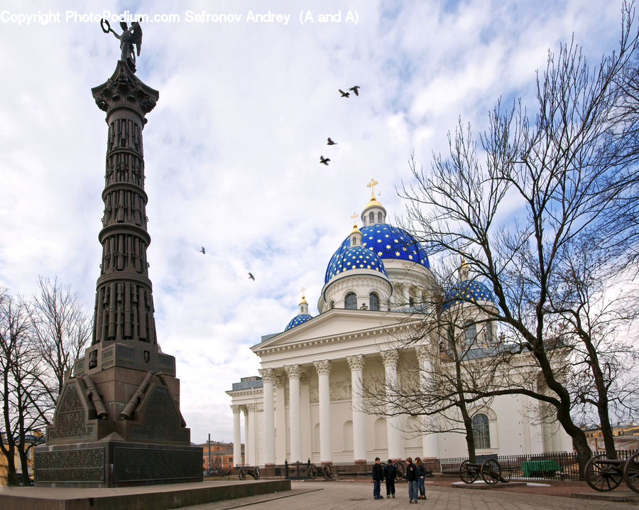 Monument, Architecture, Dome, Bench, Column, Pillar, Building