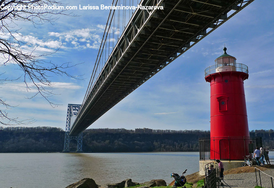 Beacon, Building, Lighthouse, Water Tower, Coast, Outdoors, Sea
