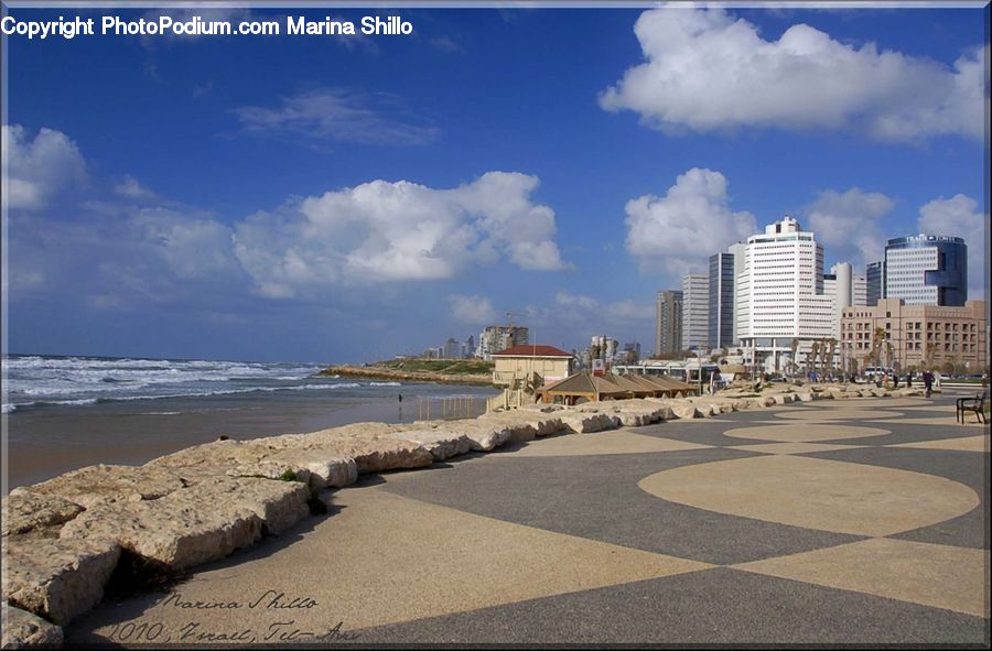 Beach, Coast, Outdoors, Sea, Water, Building, Housing