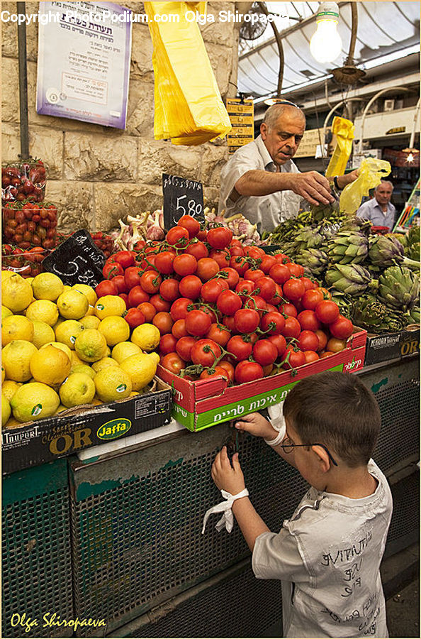 People, Person, Human, Artichoke, Plant, Bazaar, Market