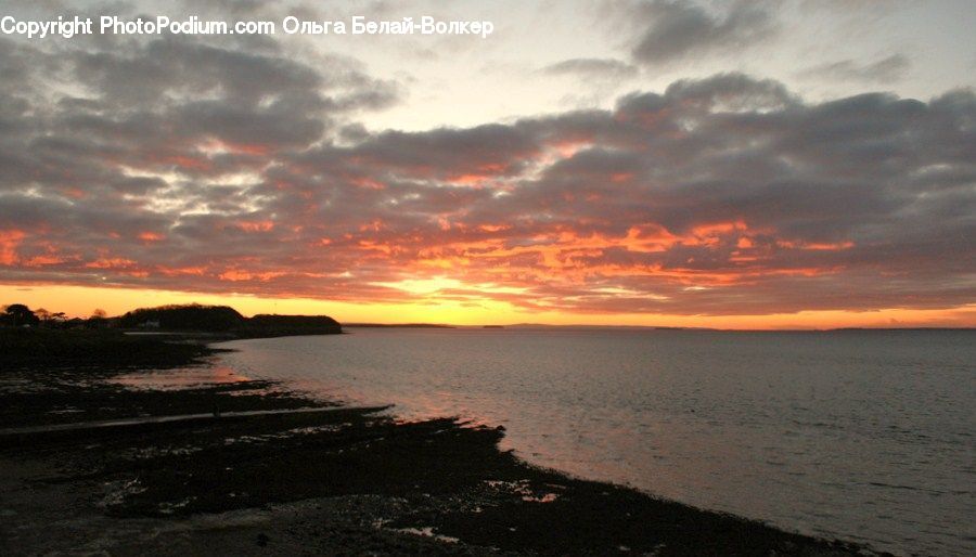 Dawn, Dusk, Red Sky, Sky, Sunrise, Sunset, Outdoors