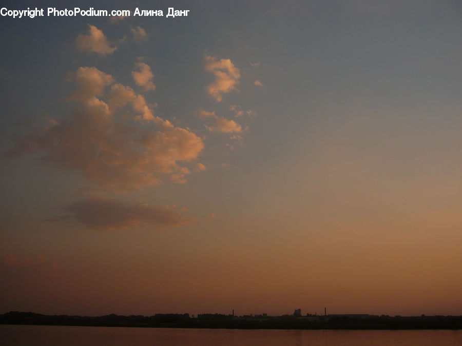 Azure Sky, Cloud, Outdoors, Sky, Cumulus, Dawn, Dusk