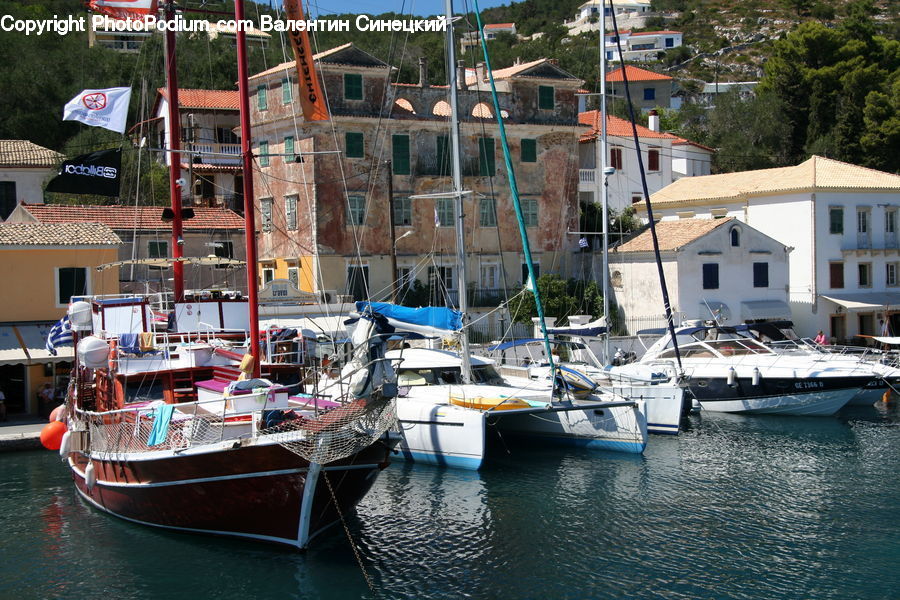 Boat, Yacht, Watercraft, Harbor, Port, Waterfront, Dock