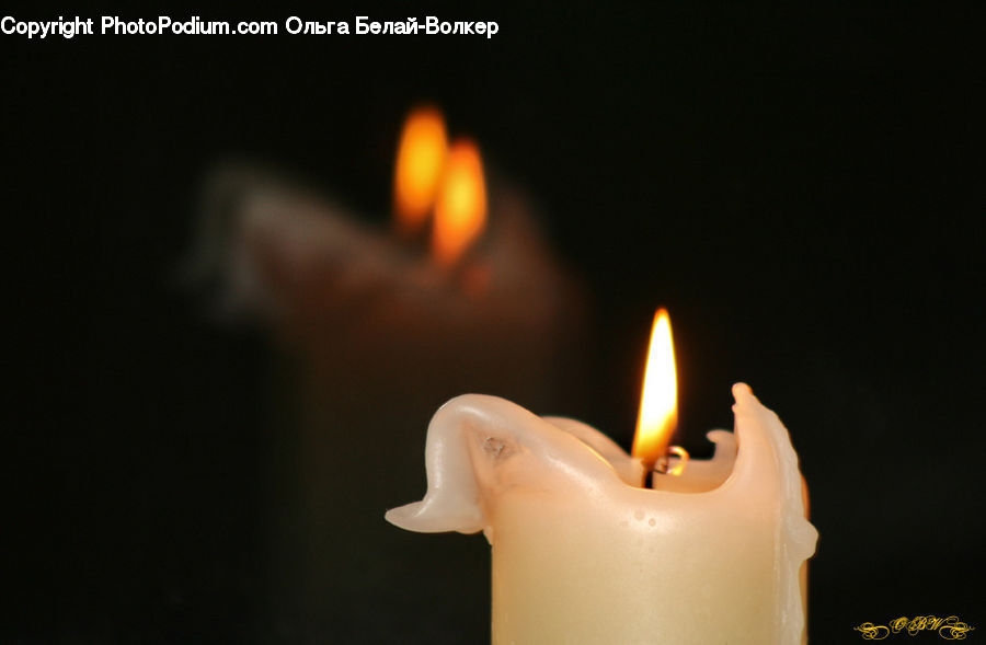 Candle, Fire, Flame