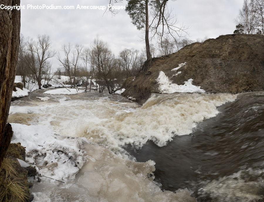 Flood, Rock, Outdoors