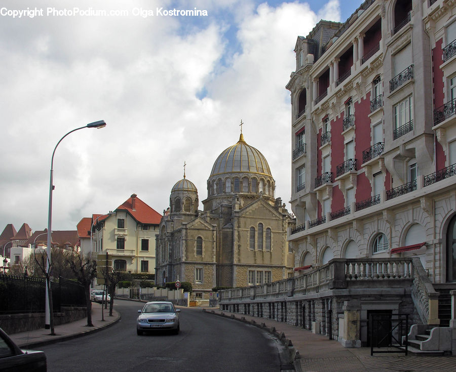 Architecture, Dome, Building, Apartment Building, High Rise, Downtown, Neighborhood