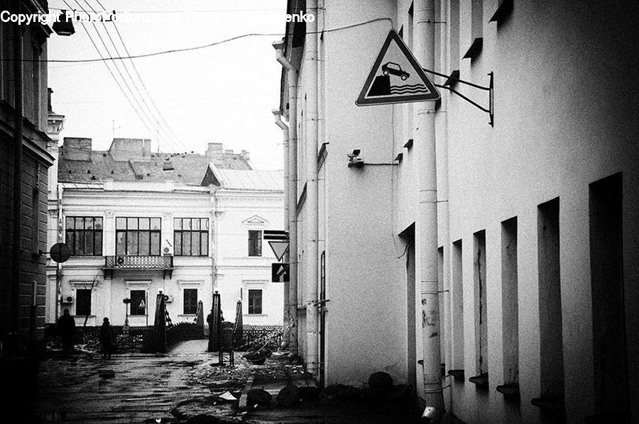 Alley, Alleyway, Road, Street, Town, Building, Downtown