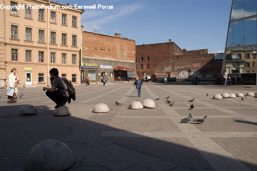 People, Person, Human, Intersection, Road, Architecture, Downtown