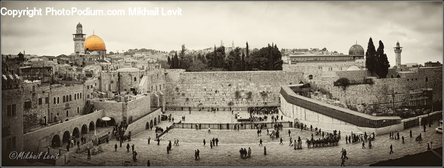 Architecture, Castle, Fort, Downtown, Plaza, Town Square, Amphitheater